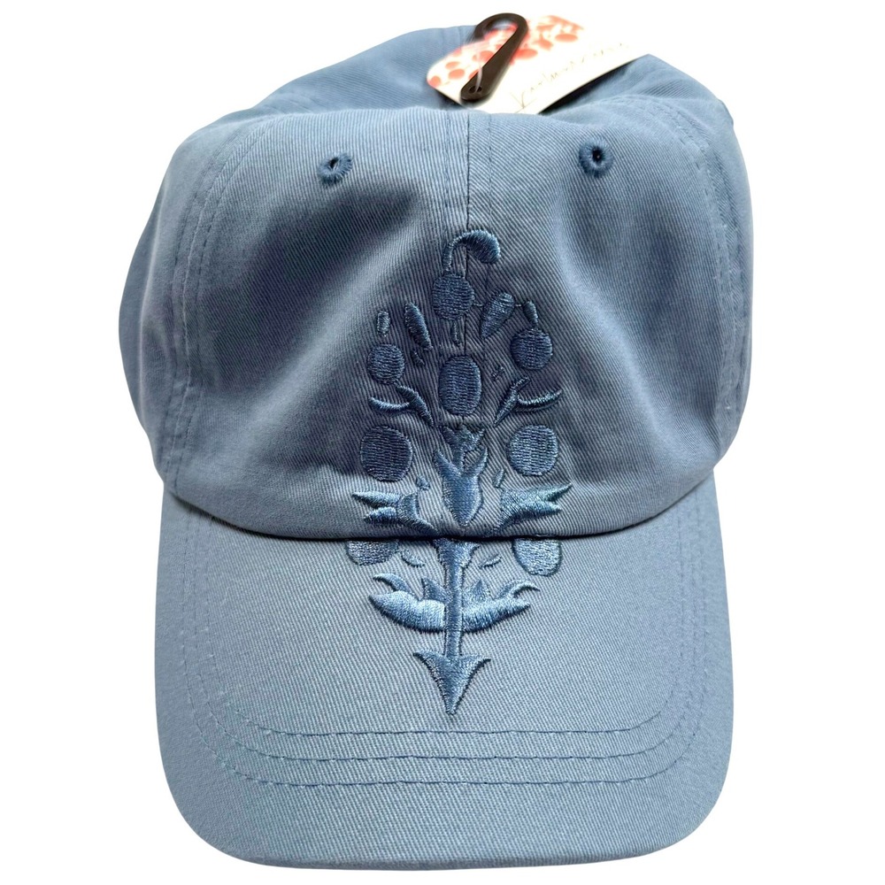 FP Movement Big Buti Baseball Cap Womes Skyline Blue Grey Hat OS Embroidered New